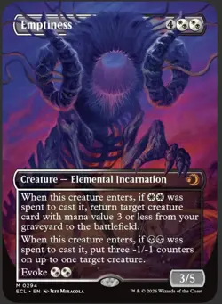 Emptiness (Borderless) Lorwyn Eclipsed Regular - Image 1