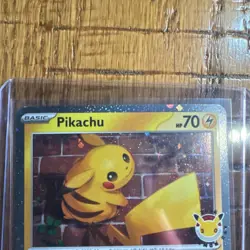 Pokemon TCG Pikachu 051/162 Cosmos Holo Pokemon Day 2026 Promo - Image 2