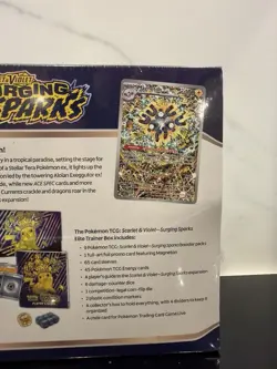 Pokemon TCG Scarlet & Violet Surging Sparks ETB Elite Trainer Box New Sealed - Image 5