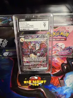 Pokemon TCG Charizard EX Paldean Fates Sir 234/091 CGC 9 - Image 1
