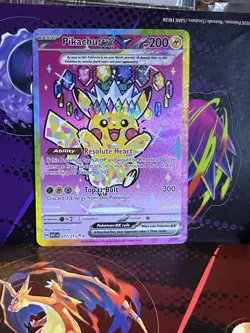 Pokemon Pikachu EX SIR 277/217 Ascended Heroes English - Pack Fresh - NM - Image 2