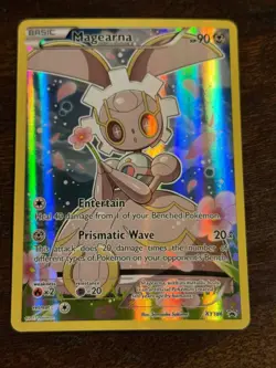 2017 Pokemon TCG Magearna XY186 Full Art Holo Black Star Promo XY Promo - Image 1