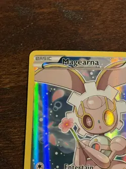 2017 Pokemon TCG Magearna XY186 Full Art Holo Black Star Promo XY Promo - Image 2