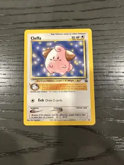 Cleffa 31 Promo NM -Vintage Pokemon Card- Black Star Promo - Image 1