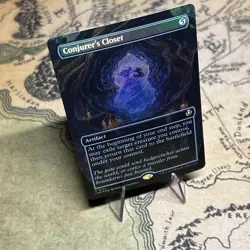 Conjurer's Closet Borderless Foil Innistrad Remastered MTG Card NM Condition - Image 1