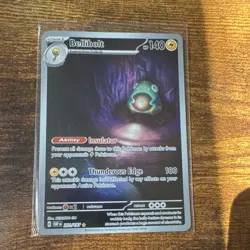 Pokemon TCG Bellibolt OBF 201/197 2023 English Card Stock Standard Nintendo - Image 1