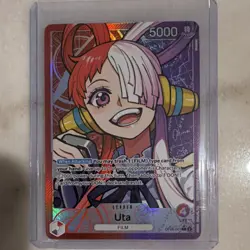 Bandai One Piece Uta FILM OP06-001 Leader Foil Card English - Image 1