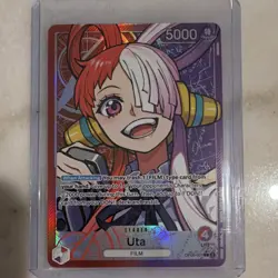 Bandai One Piece Uta FILM OP06-001 Leader Foil Card English - Image 2