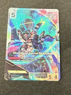 Gundum TCG Winner Card Gen Con 2025 GUNDAM AERIAL REBUILD - Image 1