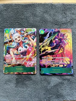 One Piece CCG Yamato OP01-121 SEC Card Bundle NM+ English Romance Dawn OP01 TCG - Image 1
