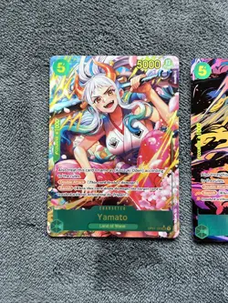 One Piece CCG Yamato OP01-121 SEC Card Bundle NM+ English Romance Dawn OP01 TCG - Image 2