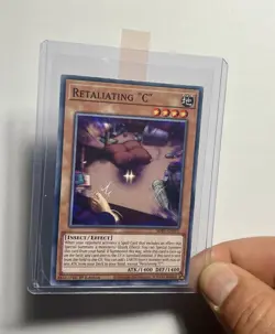Retaliating “C” SDBT-EN011 (NM) Common 1st Edition YuGiOh! TCG Card - Image 3