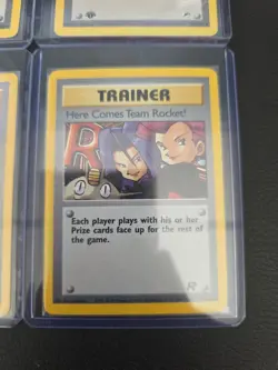 Pokemon Vintage Trainer Lot 4 Cards WOTC (Team Rocket/Gym Heroes) - Image 3
