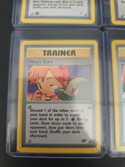 Pokemon Vintage Trainer Lot 4 Cards WOTC (Team Rocket/Gym Heroes) - Image 4
