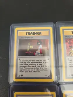 Pokemon Vintage Trainer Lot 4 Cards WOTC (Team Rocket/Gym Heroes) - Image 5