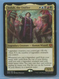 MTG: Planeswalker Stamp: Dominaria United: Jodah, the Unifier - Image 1