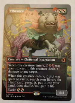 Vibrance ECL #295 Borderless Mythic Regular NM+ - Image 1