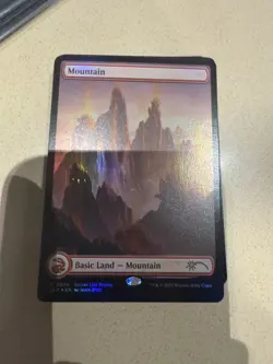 MagicCon 2025 ✨FOIL Red Lotus Mountain - EXCLUSIVE RARE Promo - John Avon - Image 1