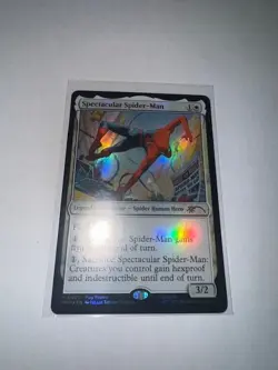 FOIL Spectacular Spider-Man Promo MTG Spotlight Series Top 128 Baltimore - Image 1