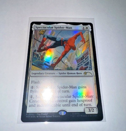 FOIL Spectacular Spider-Man Promo MTG Spotlight Series Top 128 Baltimore - Image 2