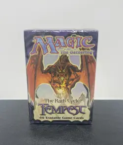 MTG Tempest Starter Deck FACTORY SEALED 1997 - Vintage - Image 1