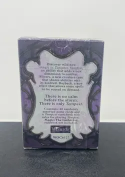 MTG Tempest Starter Deck FACTORY SEALED 1997 - Vintage - Image 3