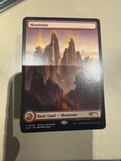 Mountain *MAGIC CON ATLANTA PROMO* #34 -MTG - NEAR MINT - Image 1