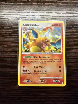 Pokemon TCG Charizard Arceus Holo Card Cracked Ice 1/99 - Image 1