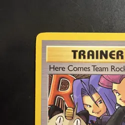 Pokemon Vintage Non-Holo Rare Here Comes Team Rocket! 71/82 Team Rocket Wotc - Image 2