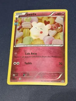 Pokemon Swirlix Uncommon Holo Generations Radiant Collection RC19/RC32 - Image 1