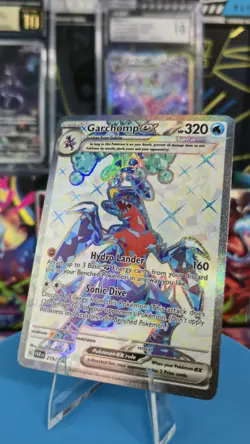 Pokemon TCG Garchomp EX 219/182 Paradox Rift Ultra Rare Holo 320HP 160 - Image 1
