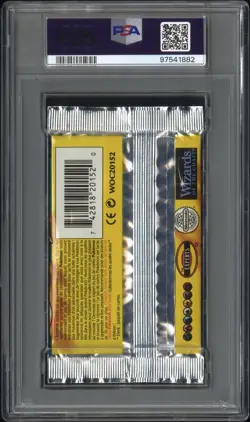 1999 Pokemon FRENCH 1st Edition Base Set Dracaufeu-Charizard Booster Pack PSA 10 - Image 2