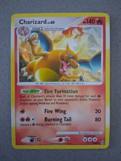 Pokemon TCG arceus Platinum cracked ice HOLO Charizard Lv. 60 (1/99) - Image 3