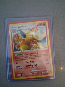 Pokemon TCG arceus Platinum cracked ice HOLO Charizard Lv. 60 (1/99) - Image 5