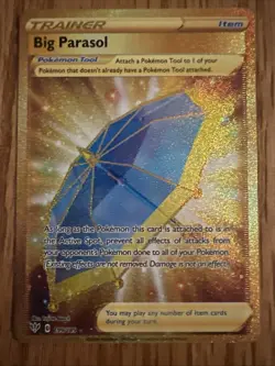 Big Parasol 199/189 Secret Rare Holo – SWSH03: Darkness Ablaze – Pokemon TCG NM - Image 1