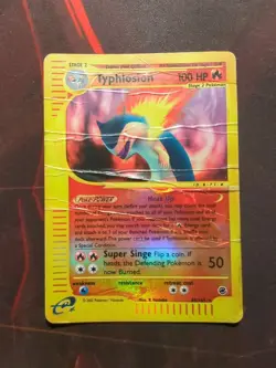 Pokemon Typhlosion Expedition 2002 #65/165 Reverse Holo - Image 1