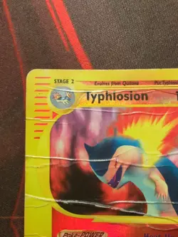 Pokemon Typhlosion Expedition 2002 #65/165 Reverse Holo - Image 2
