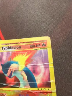Pokemon Typhlosion Expedition 2002 #65/165 Reverse Holo - Image 3