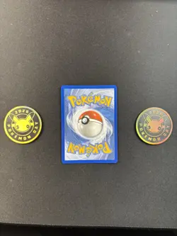 Pikachu 051/162 Stamped 2026 Pokemon Day 30th Anniversary Promo NM Plus 2 Coins - Image 2