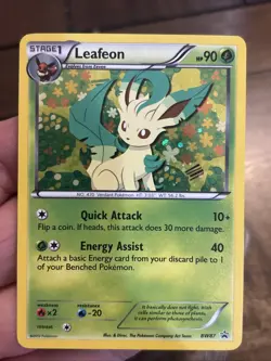 Leafeon BW87 2013 Black & White Black Star Promo Pokemon TCG - Image 1