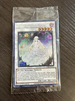 Yu-Gi-Oh Garden Rose Maiden Secret Rare 1st Edition LDS2-EN113 Sealed - Image 1