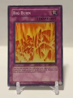 Yu-Gi-Oh! TCG Big Burn Dark Revelations 2 DR2-EN047 Unlimited Super Rare VLP-NM - Image 1