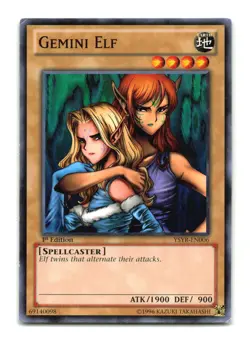 Gemini Elf - YSYR-EN006 1st Edition - YuGiOh-MP - Image 1