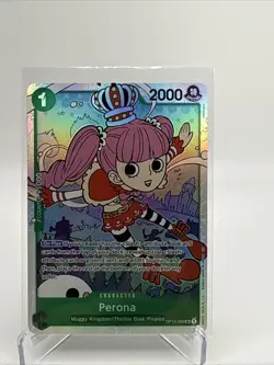 Perona OP12-034 SR Legacy of the Master - One Piece Card - NM - Image 1