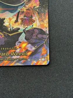 Edward Weevil SP R EB01-023 THE AZURE SEA'S SEVEN ONE PIECE Card ENGLISH OP14 - Image 2