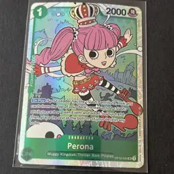 One Piece Perona OP12-034 SR Legacy of the Master English (NM) - Image 1