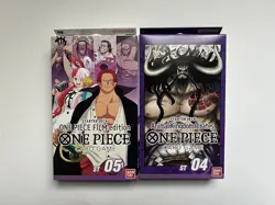 BANDAI One Piece CCG Sealed Starter Deck Lot Of 2 | ST04 & ST05 - Image 1