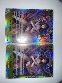 One Piece TCG Nico Robin English EB03-055 Heroines SR Near Mint 2 Pack - Image 1