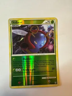 Volbeat 82/102 Reverse Holo Pokemon Card Pre-owned - Image 1