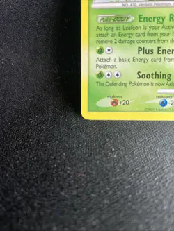 Pokemon TCG Leafeon Rising Rivals Platinum Uncommon Card 45/111 Mp - Image 5